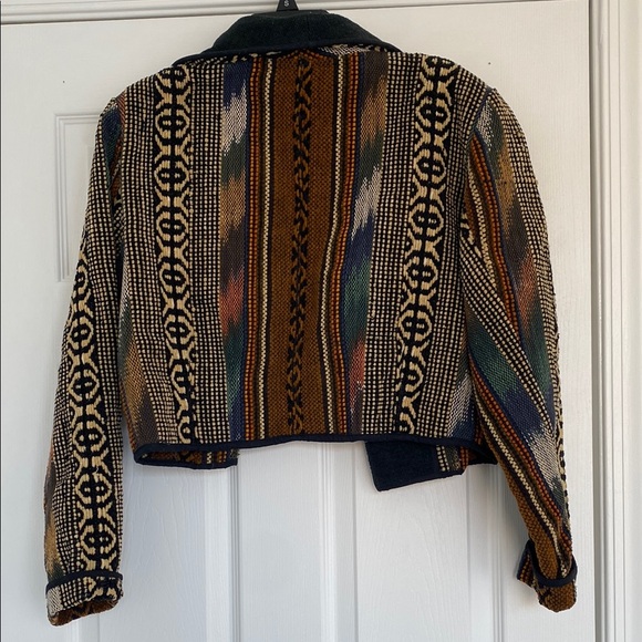 New Identity Multicolor Patterned Jacket - Picture 4 of 4